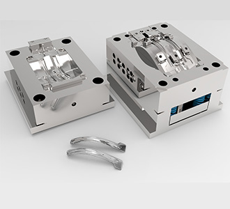 九州(中国)注塑模具-汽车灯罩模具 九州(中国)注塑模具-汽车灯罩模具